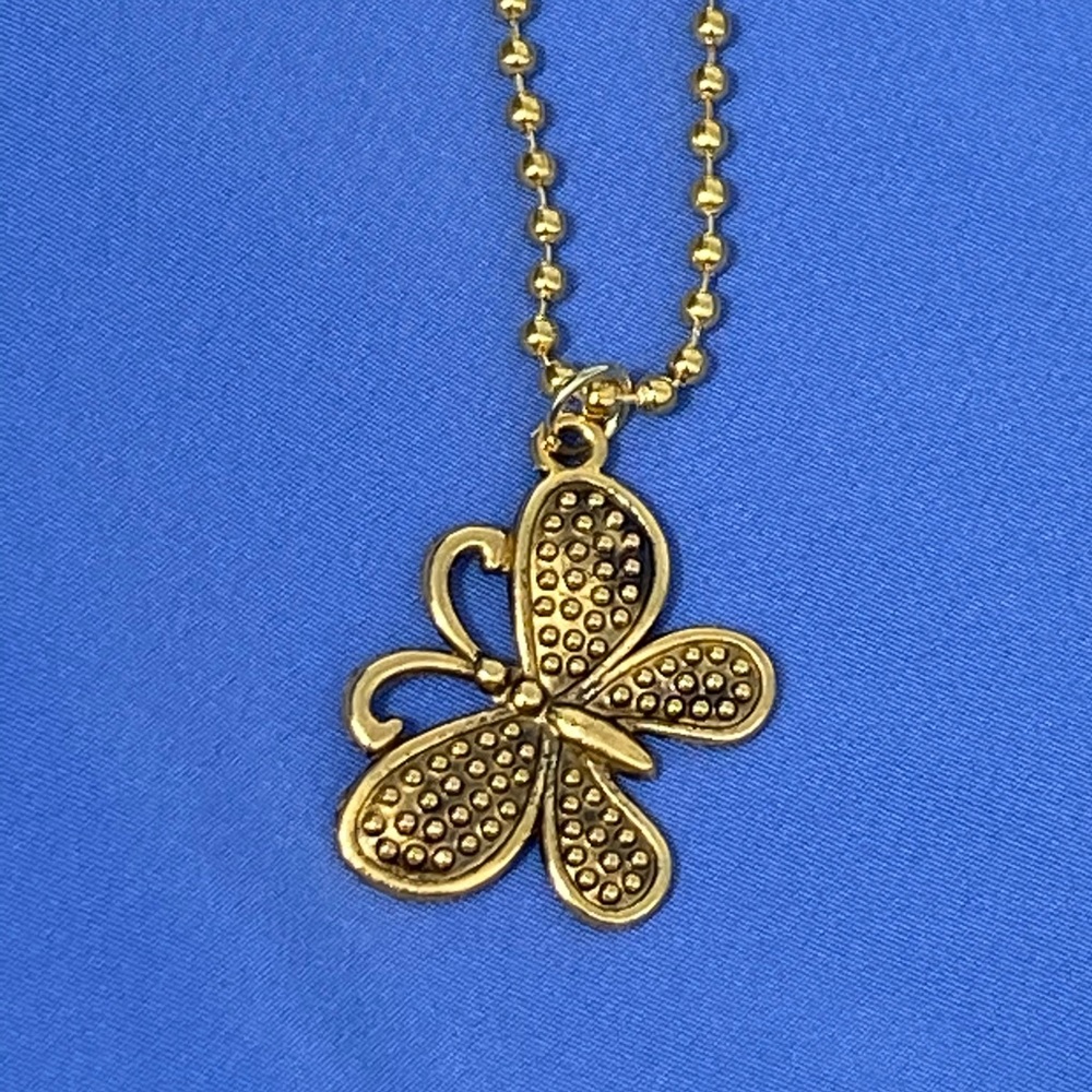 Gold Butterfly Necklace